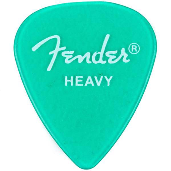 پیک گیتار فندر مدل Heavy CALCLEAR Surf بسته‌ دوازده عددی، Fender CALCLEAR Surf Heavy 12 Pick