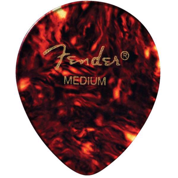 پیک گیتار فندر مدل 347 SHELL MEDIUM بسته‌ دوازده عددی، Fender 347 SHELL MEDIUM Guitar Pick