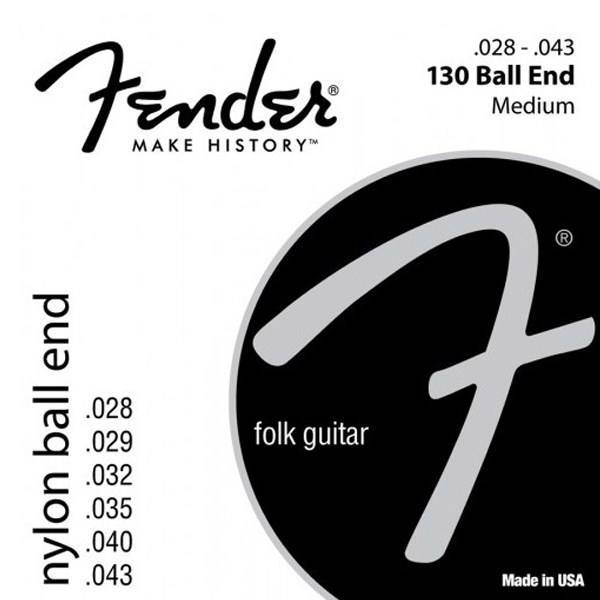 سیم گیتار فولک فندر مدل 130 Ball End 0730130400، Fender 130 Ball End 0730130400 Folk Guitar String