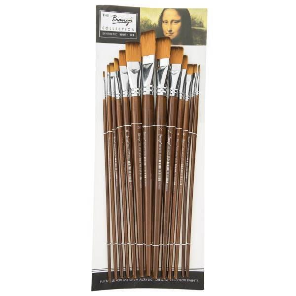 قلم مو بیانیو مدل Artist بسته 13 عددی، Bianyo Artist 8002 Brush Pack of 13