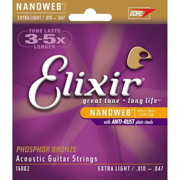 سیم گیتار آکوستیک الیکسیر مدل 16002، Elixir 16002 Acoustic Guitar String