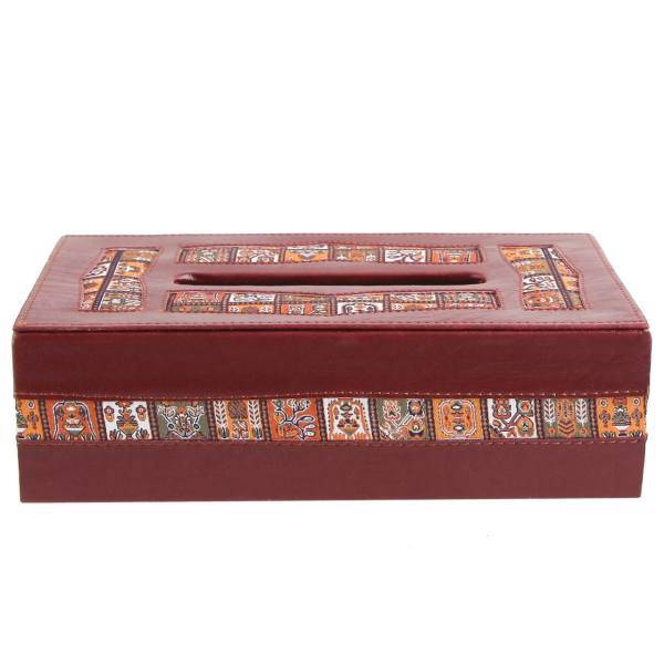 جعبه دستمال چرمی گالری طهرانی کد 191016، Tehrani 191016 Leather Box