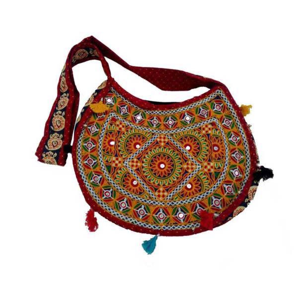 کیف سنتی رودوشی زنانه مدل سوزندوزی کد A-108، Needlework Shoulder Bag For Women A-108