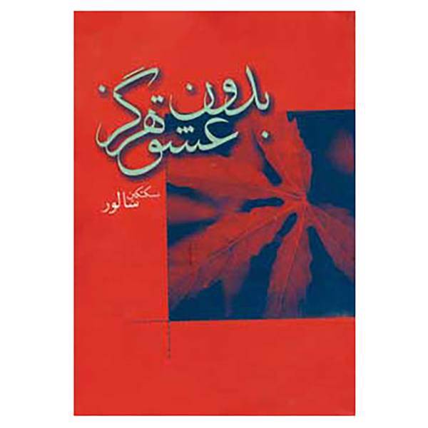 کتاب بدون عشق هرگز اثر سبکتکین سالور