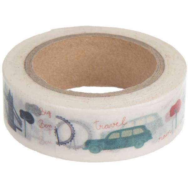 چسب فانتزی کاغذی مدل A39، A39 Decorative Paper Tape