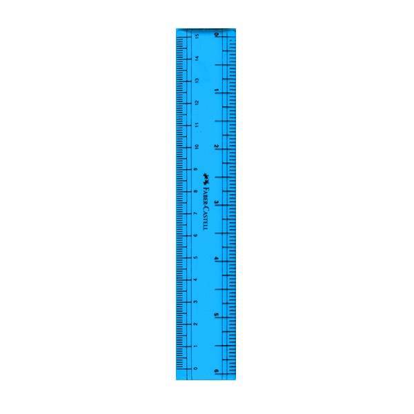 خط کش 15 سانتی فابر کاستل مدل آیس کد 170640، Faber-Castell Genuine 15cm Ruler