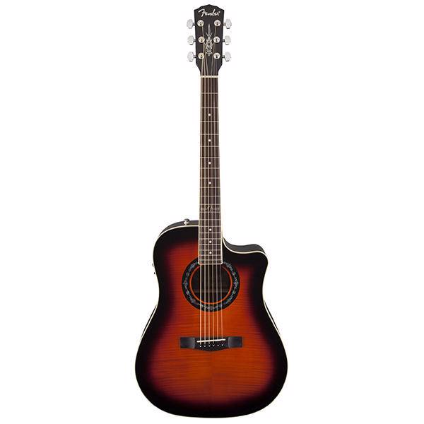 گیتار آکوستیک فندر مدل T-Bucket 300CE 3-Color Sunburst، Fender T-Bucket 300CE 3-Color Sunburst Acoustic Guitar