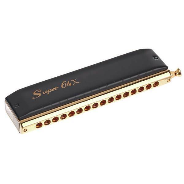 سازدهنی کروماتیک هوهنر مدل Super 64 X، Hohner Chromatic Super 64 X Harmonica