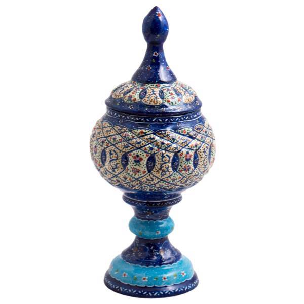 شکلات خوری میناکاری رستا طرح 24-13-102 ارتفاع 21 سانتی متر