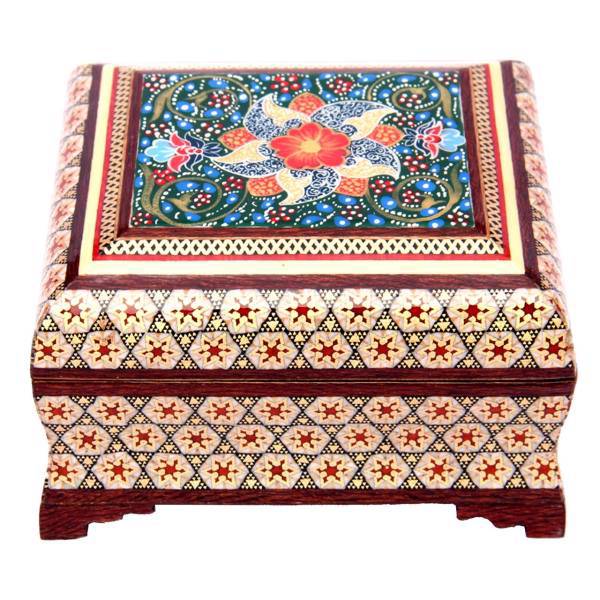 جعبه خاتم کاری گالری مند کد MKH64