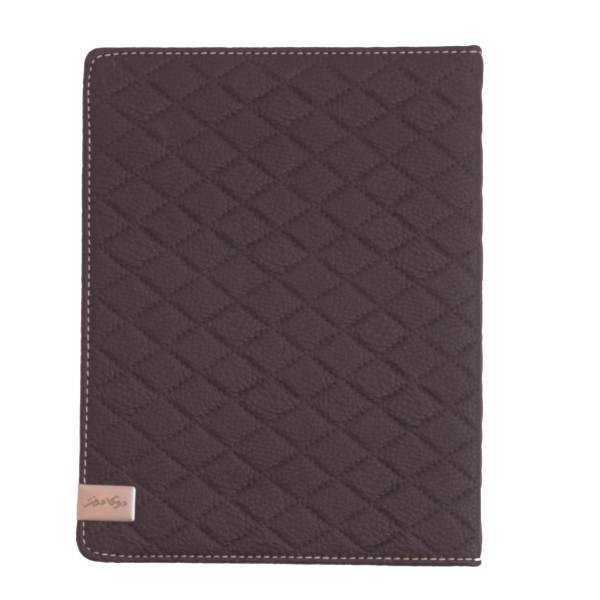 دفتر کلاسوری دوکا دفتر طرح چرم مدل 1001-607، DokaDaftar Leather 607-1001 Binder Notebook