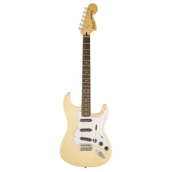 گیتار الکتریک فندر مدل Squier Vintage Modified 70S Stratocaster Vintage White، Fender Squier Vintage Modified 70S Stratocaster Vintage White Electric Guitar