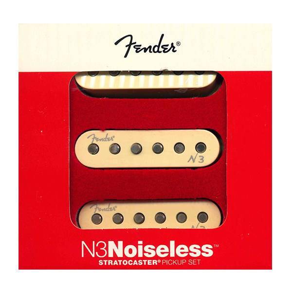 پیکاپ سینگل کویل سفارشی فندر مدل N3 نویزلس، Fender N3 Noiseless Stratocaster