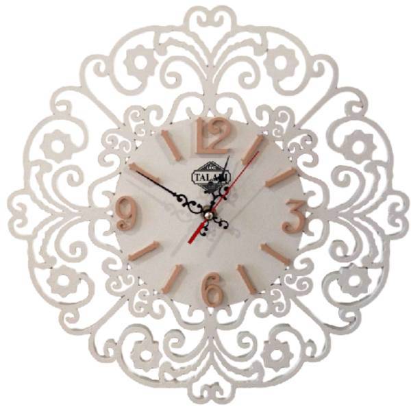 ساعت دیواری لوکس طلائی مدل سنتی S01، LuxeTalaei S01 Classic Wall clock