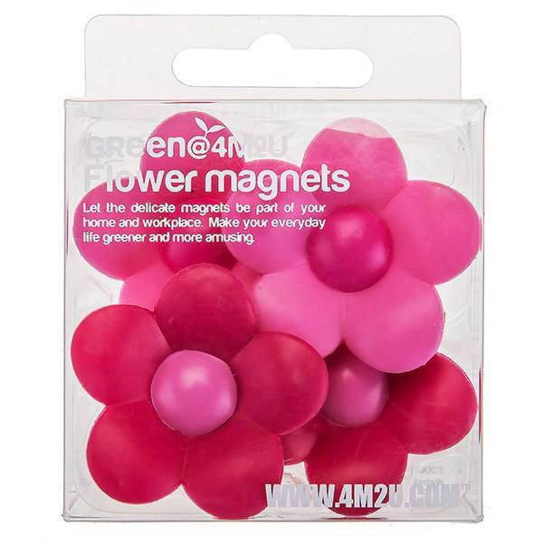 گیره آهنربایی یخچالی 4M2U طرح گل کد 0478، Magnets Flower 4M2U Clip