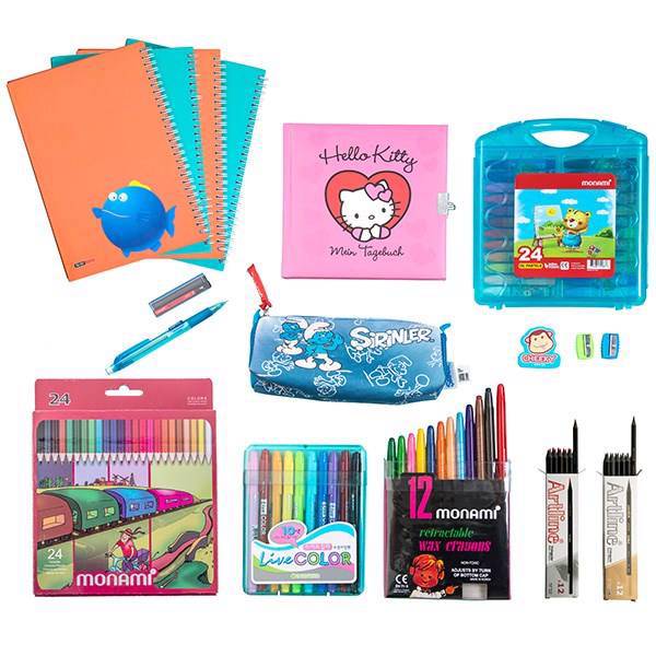 بسته لوازم التحریر پیشنهادی دبستان، Primary School Stationery