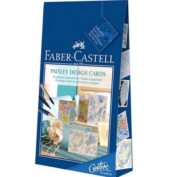 ست خلاقیت فابر کاستل طرح بته جقه کد 181031، Faber Castell Paisley Inspiration Set 181031