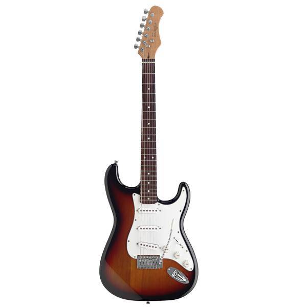 گیتار الکتریک استگ مدل S300-SB، STAGG S300-SB Standard S Electric Guitar