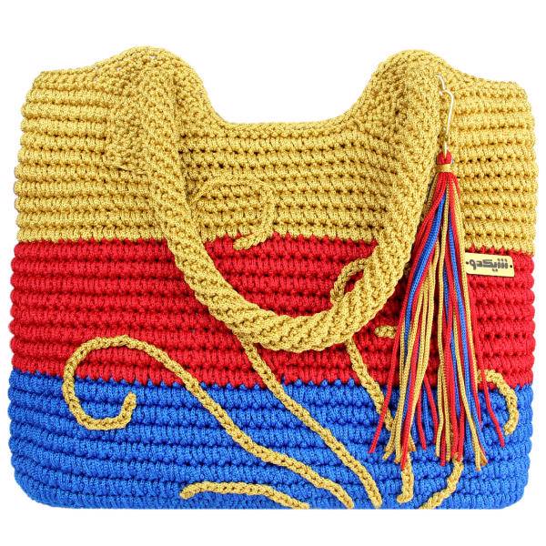 کیف بافتنی شیکدو مدل BFB05، Shikdo BFB05 Knitted Bag