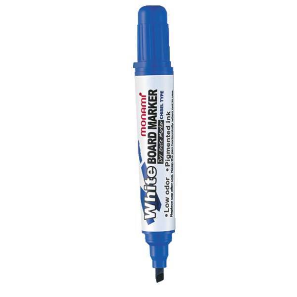 ماژیک وایت برد مونامی مدل Blue - بسته 6 عددی، Monami Blue Whiteboard Marker - Pack of 6