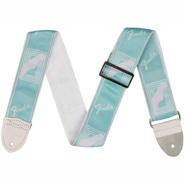 بند گیتار فندر مدل Custom Mono Daphne Blue Miscellaneou، Fender Custom Mono Daphne Blue Miscellaneou Guitar Strap