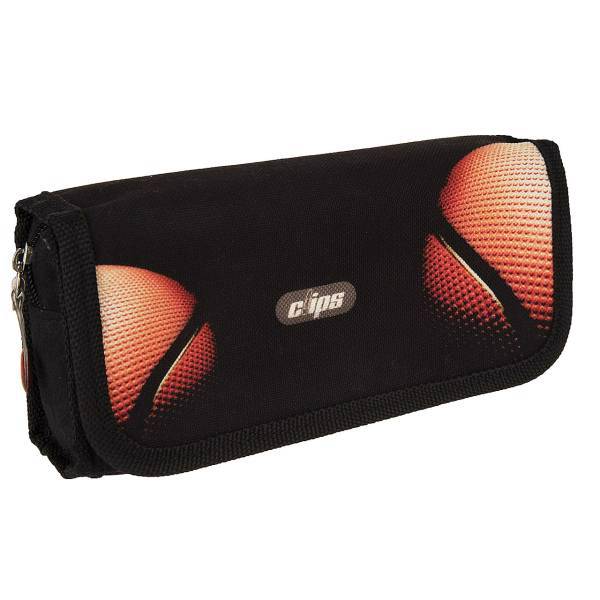 جامدادی کلیپس طرح توپ بسکتبال 1، Clips Basketball Ball Design 1 Pencil Case