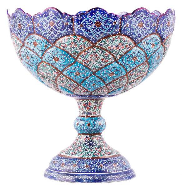 آجیل خوری مسی میناکاری اثر ابوالقاسمی کد170077