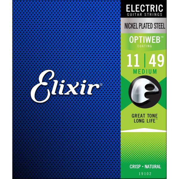 سیم گیتار الکتریک الیکسیر مدل 19102، Elixir 19102 Electric Guitar String