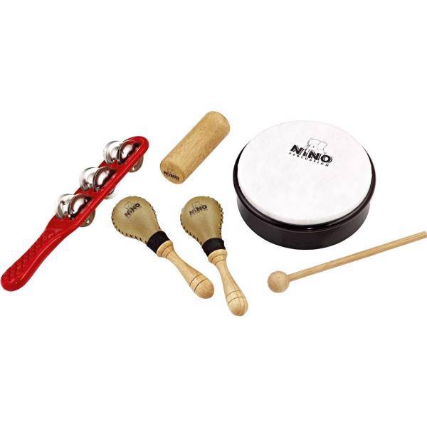 پکیج ادوات پرکاشن ارف ماینل مدل Nino Set1، Meinl Nino Set1 Kids Percussion