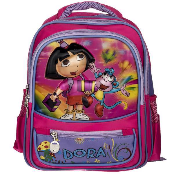 کوله پشتی مدل سه بعدی طرح دورای جست و جوگر، 3D Dora the Explorer Design Backpack