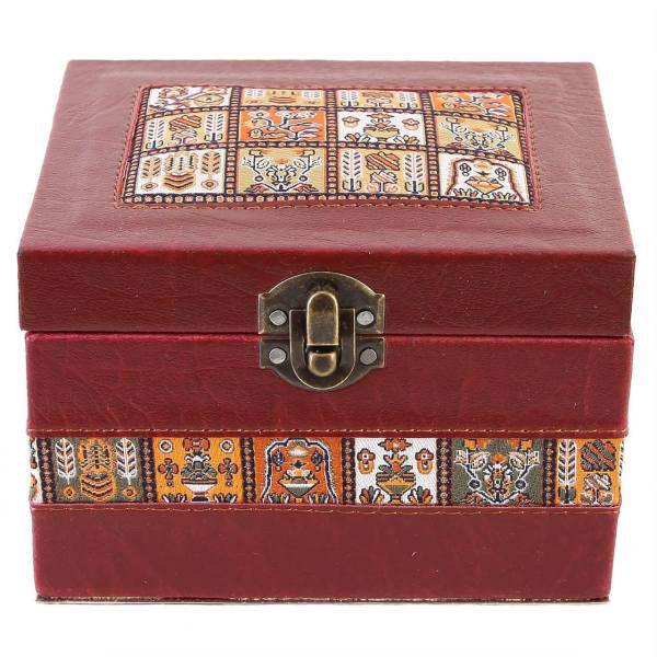 جعبه چرمی طهرانی طرح 7 کد 191009، Tehrani 191009 Box Leather