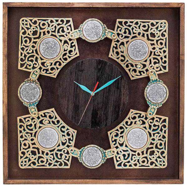 ساعت دیواری گالری آسوریک طرح مشبک کد 86019