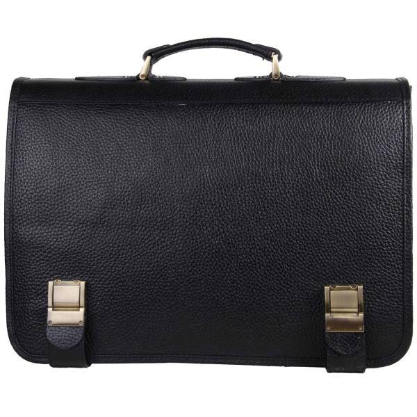 کیف اداری چرم طبیعی شهر چرم مدل H111139-1، Leather City H111139-1 Office Leather Bag