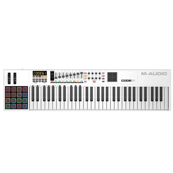 کیبورد میدی کنترلر ام-آدیو مدل Code 61، M-Audio Code 61 Midi Controller Keyboard
