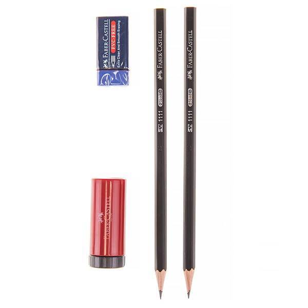 بسته لوازم التحریر فابر کاستل کد 3289، Faber Castell 3289 Stationery Bundle