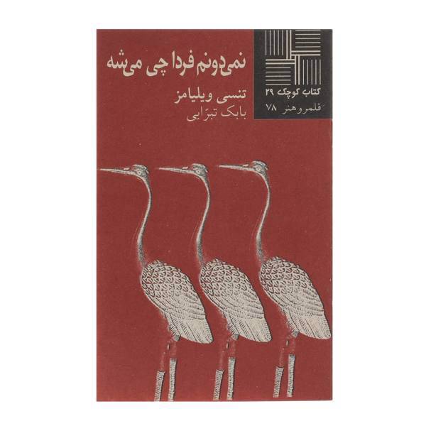 کتاب نمی‎دونم‎ فردا چی‎ می ‎شه اثر تنسی ویلیامز