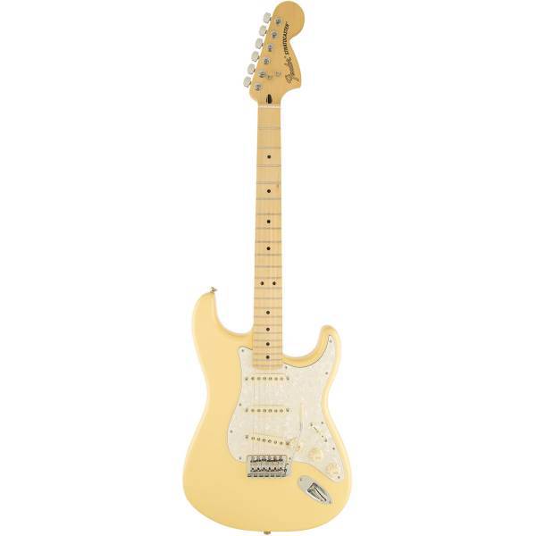 گیتار الکتریک فندر مدل Deluxe Roadhouse Stratocaster Vintage White، Fender Deluxe Roadhouse Stratocaster Vintage White Electric Guitar