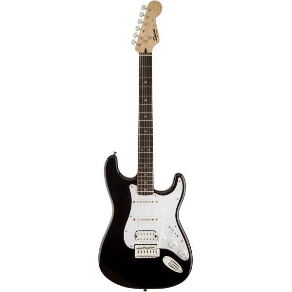 گیتار الکتریک فندر مدل Squier Bullet Strat with Tremolo HSS Black، Fender Squier Bullet Strat with Tremolo HSS Black Electric Guitar