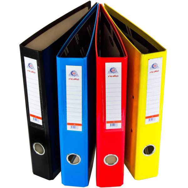 زونکن پیام کد124 سایز 5 سانتی متر مجموعه 4 عددی، Payam Lever 124 Binder Size 5cm Set 4 Pcs