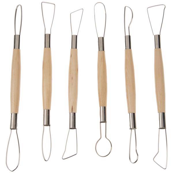 مجموعه 6 عددی ابزار مجسمه سازی، 6 Pieces Sculpture Tools Set