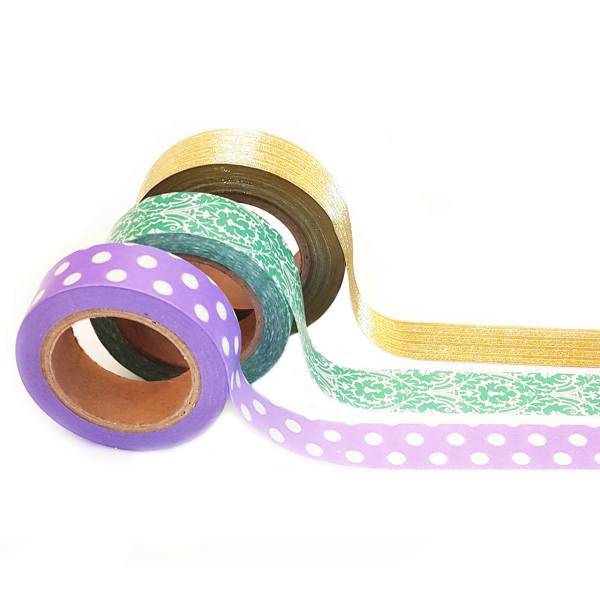 چسب فانتزی مدل 0013 بسته 3 عددی، Washi Type