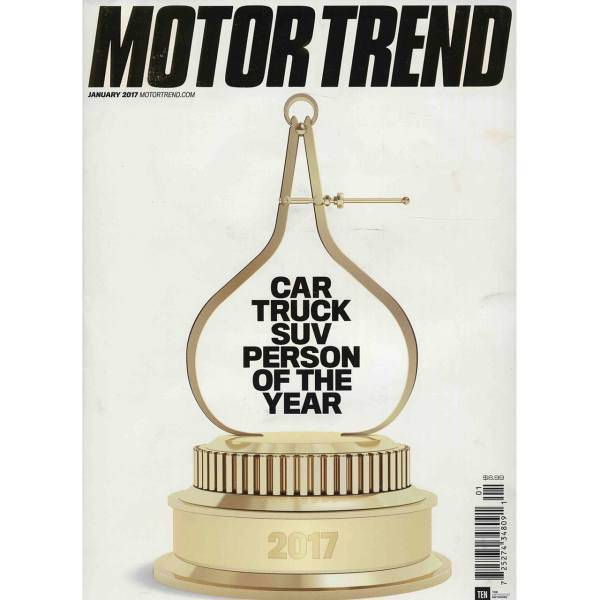 مجله موتور ترند - ژانویه 2017، Motor Trend Magazine - January 2017