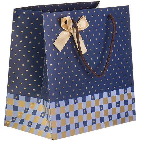 پاکت هدیه افقی طرح خالدار 2، Spotted 2 Horizontal Gift Bag