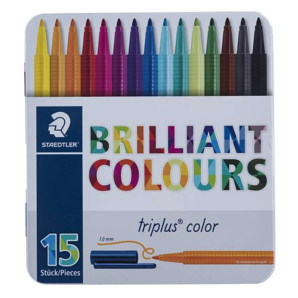 ماژیک 15 رنگ استدلر مدل 323M15، Staedtler 323M15 15 Color Marker