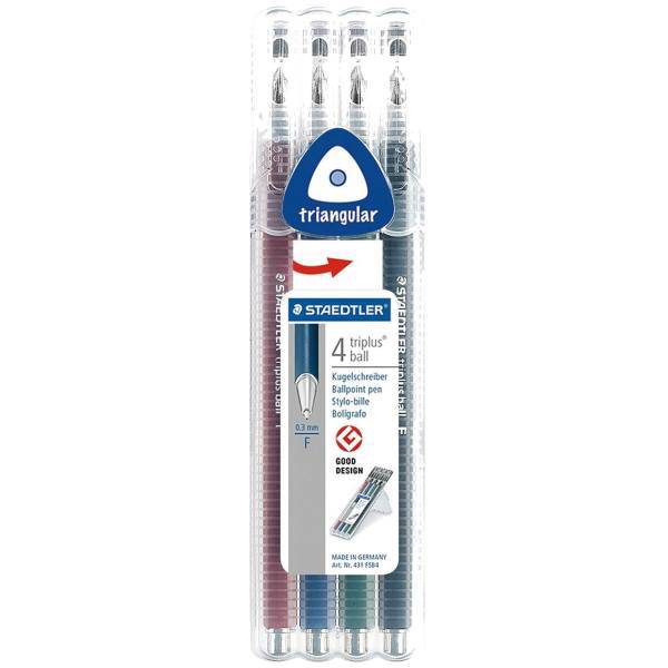 خودکار 4 رنگ استدلر مدل Triplus، Staedtler Triplus 4 Color Pen