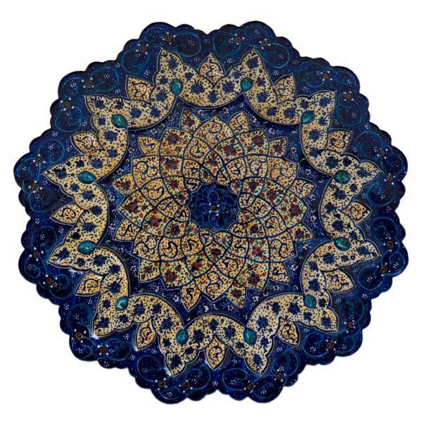 بشقاب میناکاری رستا طرح 271-15-102 قطر 20 سانتی متر