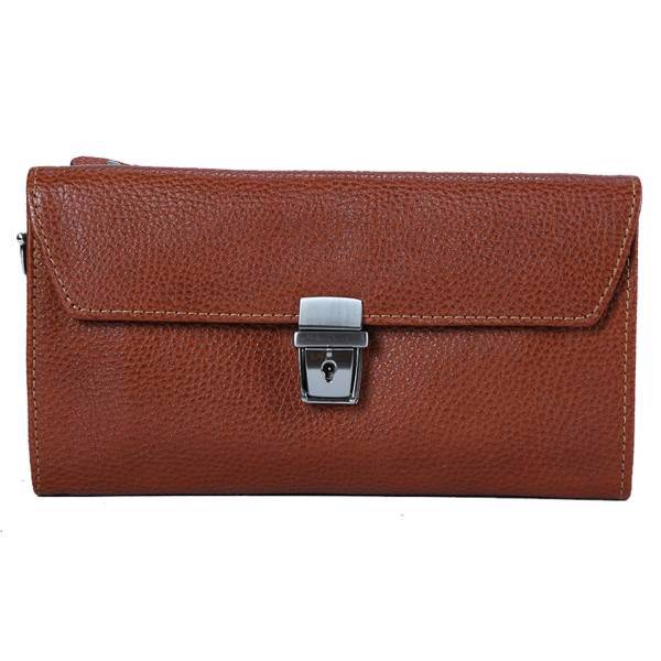 کیف پاسپورتی چرم طبیعی کلیران طرح تهمتن مدل Mch9001، Caliran Tahamtan Mch9001 Passport Bag