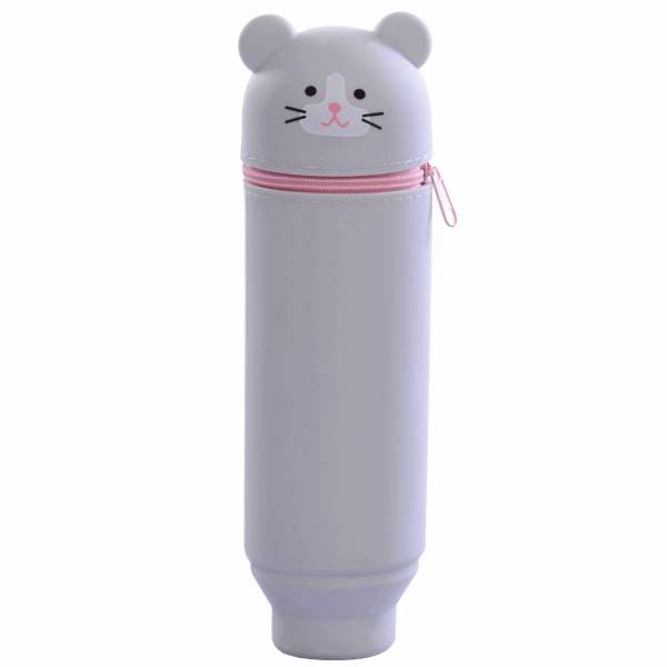 جامدادی کپ مدل گربه، Cap Cat Silicon Pencil Case