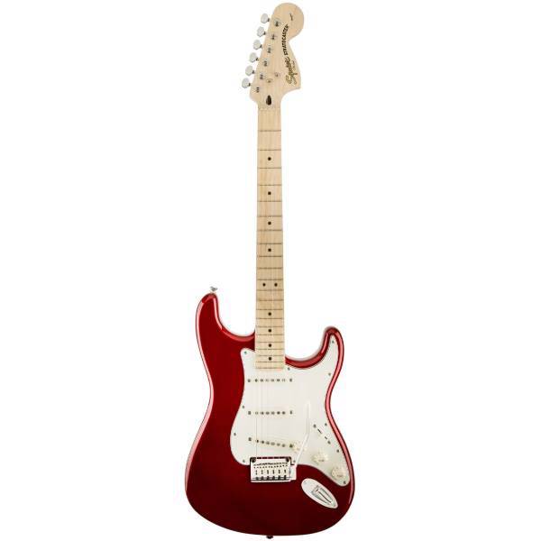 گیتار الکتریک فندر مدل Squier Standard Stratocaster Candy Apple Red، Fender Squier Standard Stratocaster RW Candy Apple Red Electric Guitar