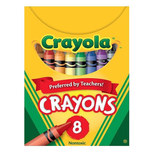 پاستل روغنی 8 رنگ کرایولا، Crayola Crayons Pack Of 8